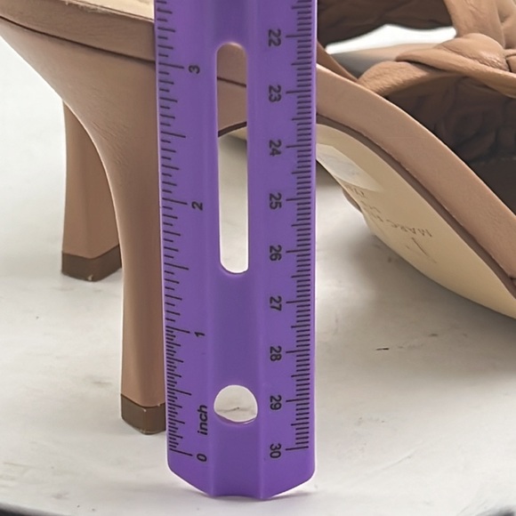 Marc Fisher Women's Draya Sandal Light Natural Leather size 7.5 - Picture 7 of 7